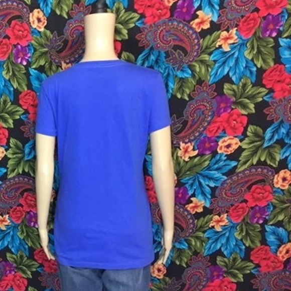 WOMEN'S TED MOVIE SHIRT THUNDER BUDDIES FOR LIFE XL TOP TEDDY BEAR BLUE - Picture 5 of 6